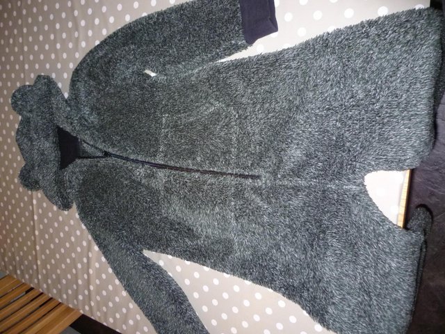 Preview of the first image of Next Grey Bear Onesie Aged 10 Years.