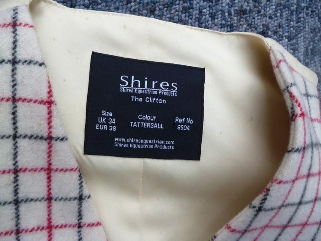 Image 4 of New Shires Clifton Ladies Waistcoat 34"
