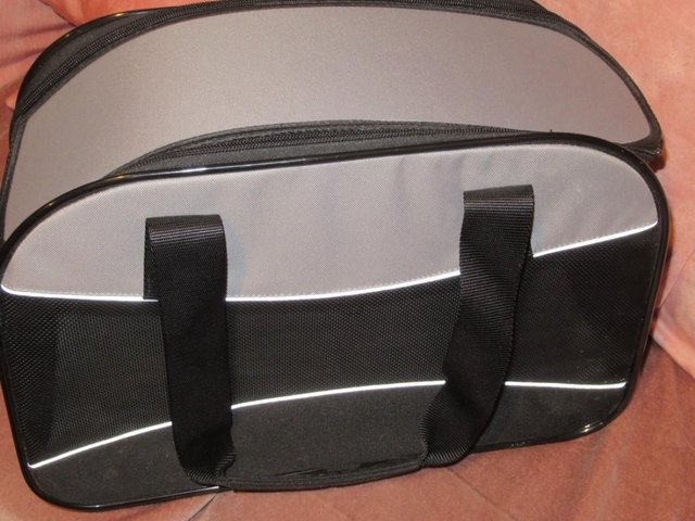 Image 2 of Small fabric carrier for cat or small dog