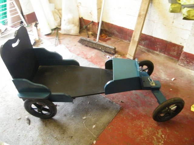 Image 2 of ALL WOODEN GO KART PROFESSIONALY  MADE