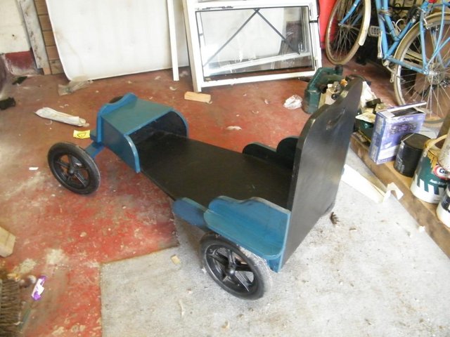 Image 3 of ALL WOODEN GO KART PROFESSIONALY  MADE
