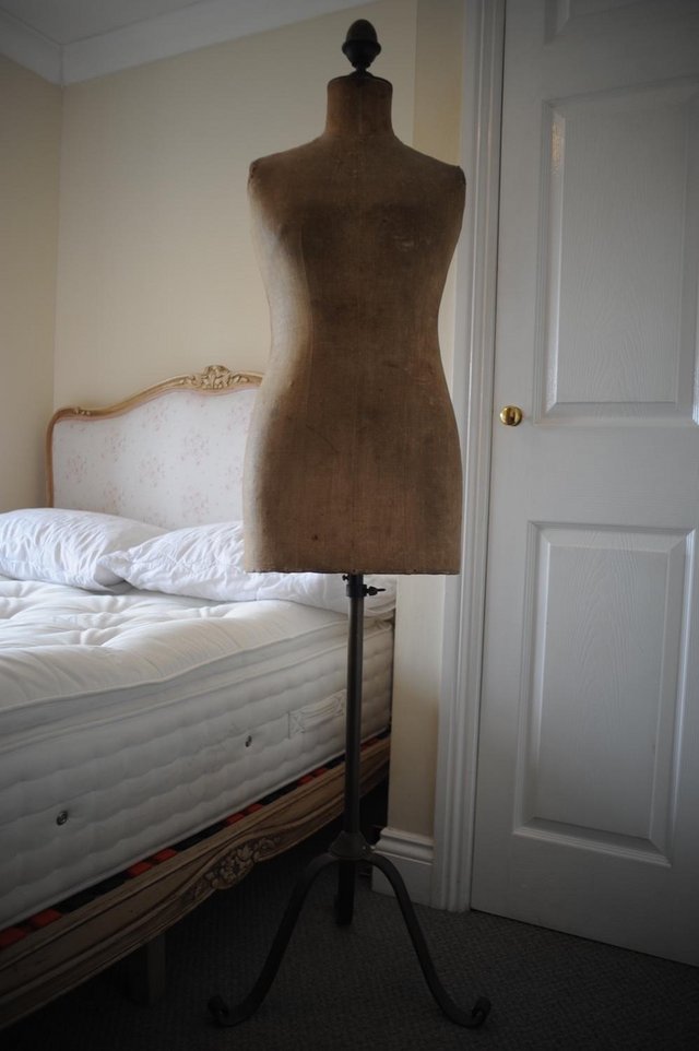 Image 3 of Antique Mannequin with Metal Stand