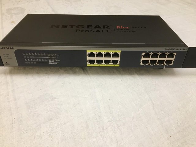 Preview of the first image of Netgear Ethernet Switch JGS516PE.