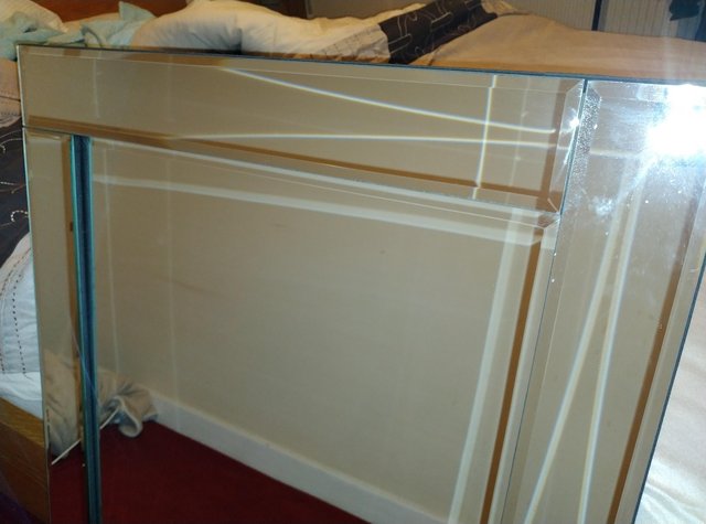 Image 3 of Large modern style mirror for sale.