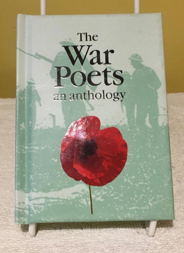 Preview of the first image of The War Poets an Anthology in hardback.