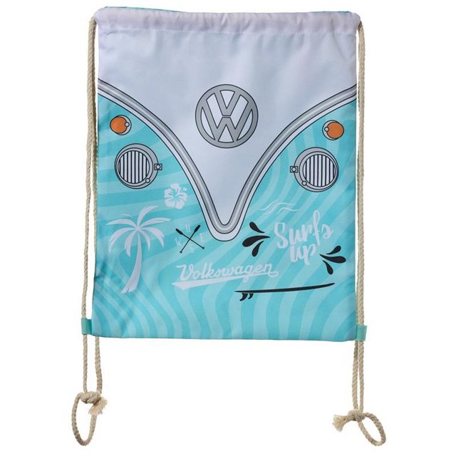 Image 3 of Handy Drawstring Bag  Surf Adventure Volkswagen VW T1 Camper