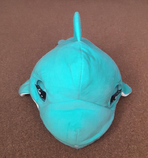 Image 2 of Blu Blu The Baby Dolphin Plush Toy with Sound & Movements