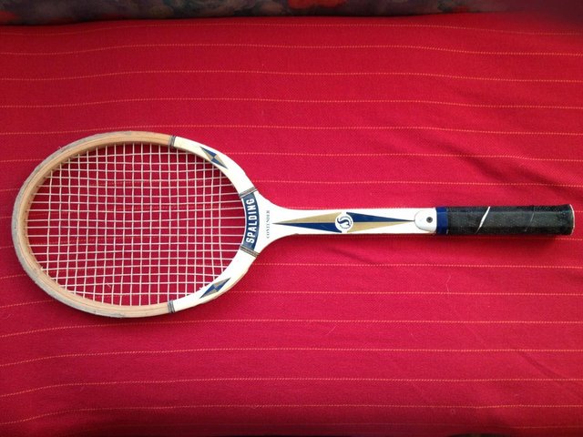 Image 2 of Vintage Spalding ContenderTennis Racket-medium 68 x 23cm