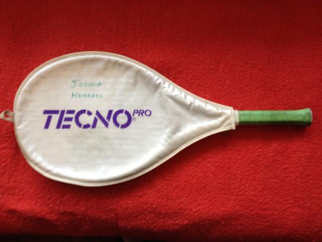 Image 2 of Tecno Junior pro Tennis racket with cover 60 x 26.5cm