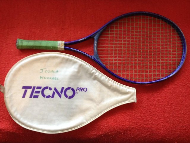 Image 3 of Tecno Junior pro Tennis racket with cover 60 x 26.5cm