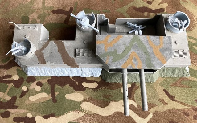 Preview of the first image of AIRFIX 1/72 D-DAY COASTAL FORT ARMY EMPLACEMENT MILITARY WW2.