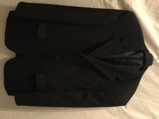 Image 2 of 3 button black lightweight jacket
