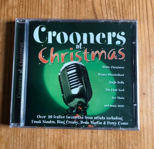 Preview of the first image of NEW CD, CROONERS AT CHRISTMAS, SEALED IN ORIGINAL PACKING.