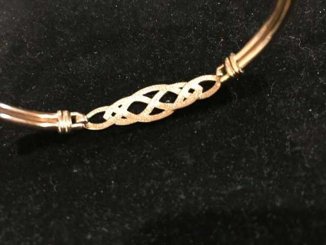 Image 4 of Lady’s 9CT gold Celtic bangle absolute stunning