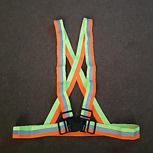 Preview of the first image of New - High Visibility Adjustable Safety Vest/Harness   BX31.