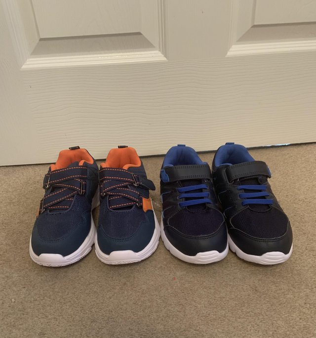 Image 3 of 2 pairs of brand new children’s trainers