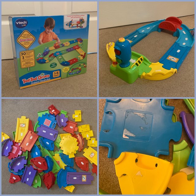 Image 3 of HUGE bundle of Vtech Toot Toot cars and track