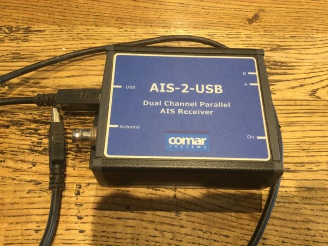 Preview of the first image of Comar Systems AIS -2- USB Dual channel parallel AIS receive.