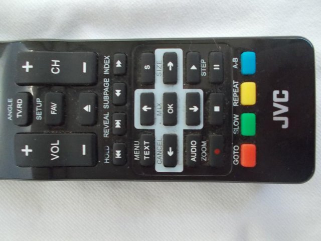 Image 8 of Remote control to operate a JVC LT 55C550 perfect working