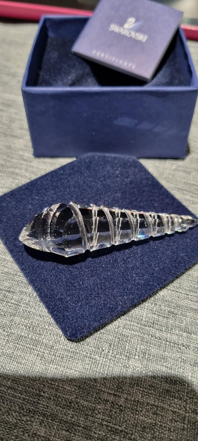 Image 3 of Swarovski crystal conch shell..