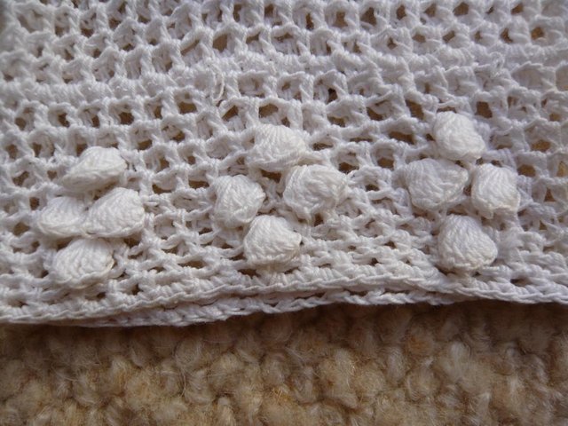 Image 3 of Gloves - Vintage, white, hand crocheted