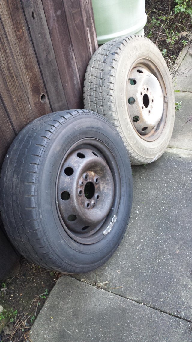 Preview of the first image of Van wheels and tyres to fit Peugeot Boxer,Fiat Ducato & Ci.