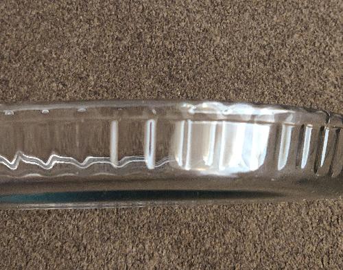 Image 2 of Pyrex 25cm Glass Fluted Flan Dish  BX31