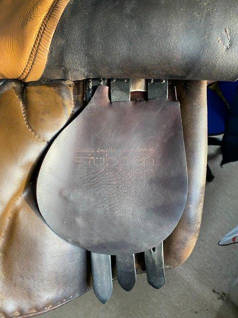 Image 7 of Stubben Brown leather VSS Siegfried saddle.