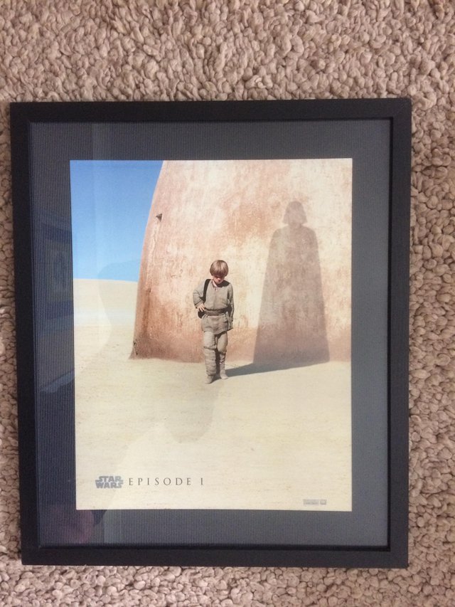 Preview of the first image of Star Wars Episode 1 Framed Poster 1999.
