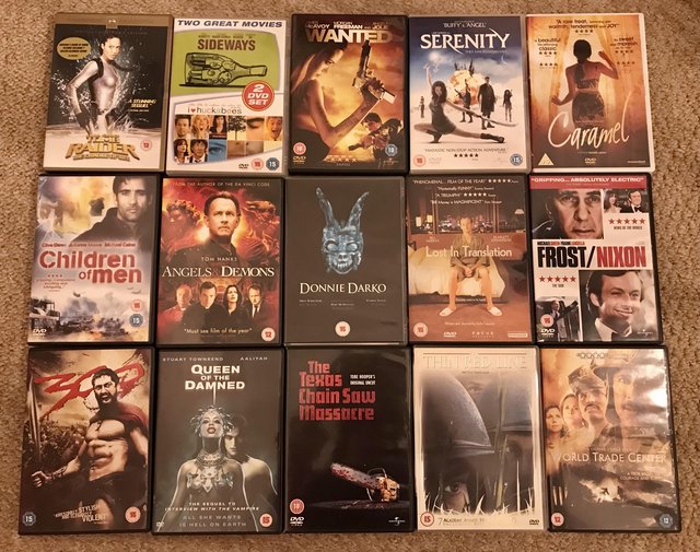 Preview of the first image of Mixed DVD Bundle - Sixteen films!.
