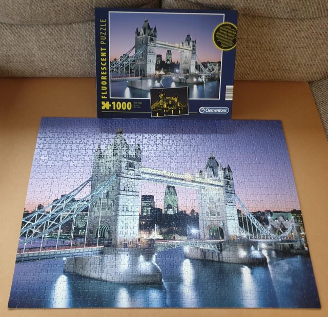 Preview of the first image of 1000 piece jigsaw by CLEMENTONI called TOWER BRIDGE ,.
