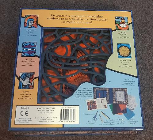 Image 2 of Ancient Arts Stained Glass Kit New In Box