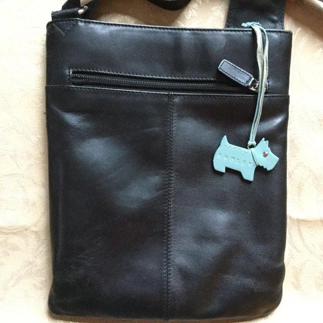 Image 7 of RADLEY Black Leather Pocket Across Body Bag