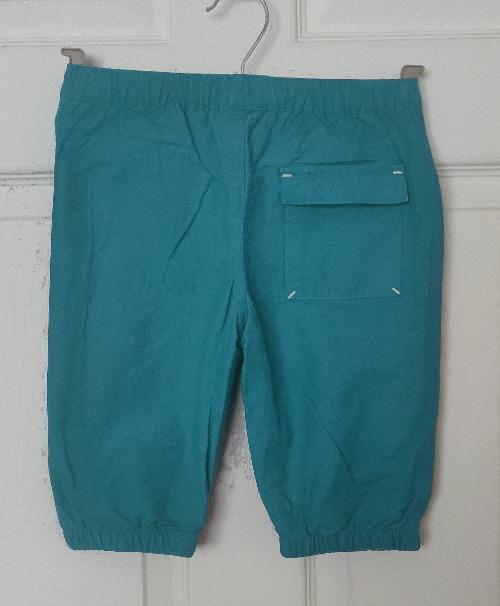 Image 2 of Lovely Toddlers M&S Teal Trousers - Age 6/12 Months   B24