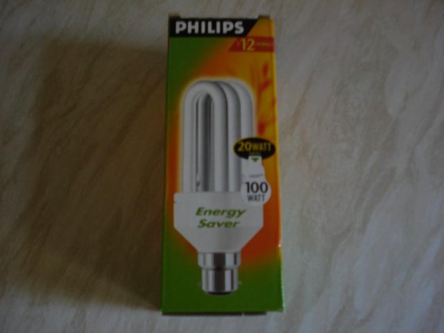 Image 2 of Philips 20 watt Energy Saving Bulb
