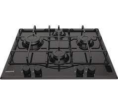 Preview of the first image of HOTPOINT 60CM BLACK GAS HOB-4 BURNERS-WOK-EX DISPLAY-WOW.
