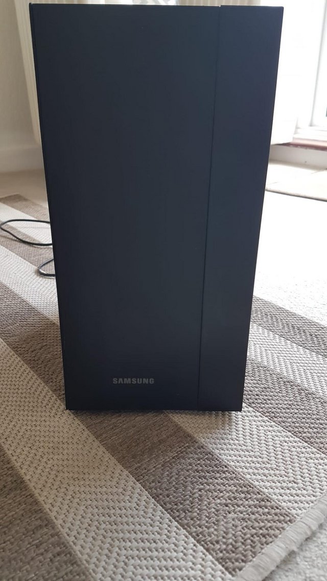Preview of the first image of Samsung subwoofer speaker black.