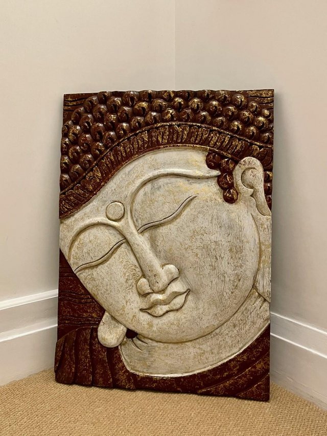 Preview of the first image of Sleeping Buddha wall piece...Zzzzz....