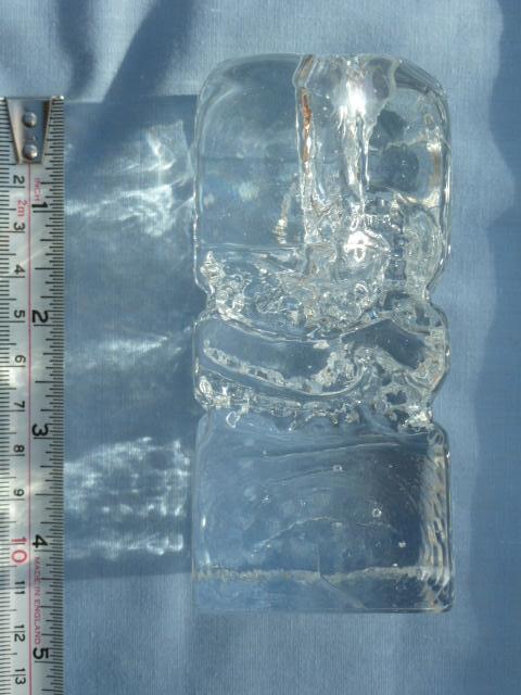 Image 2 of Attractive solid crystal glass candlestick holder