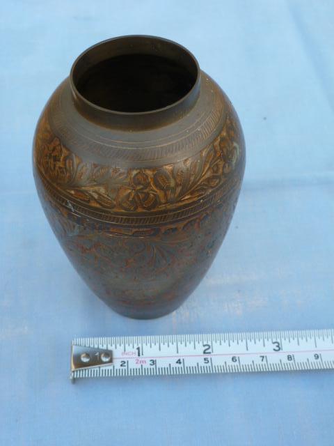Image 2 of Small decorative pot thought to be in brass.