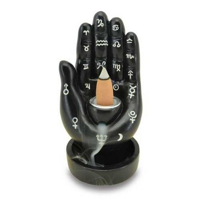 Preview of the first image of Backflow Incense Burner - Mantric Hand.  Free Postage.