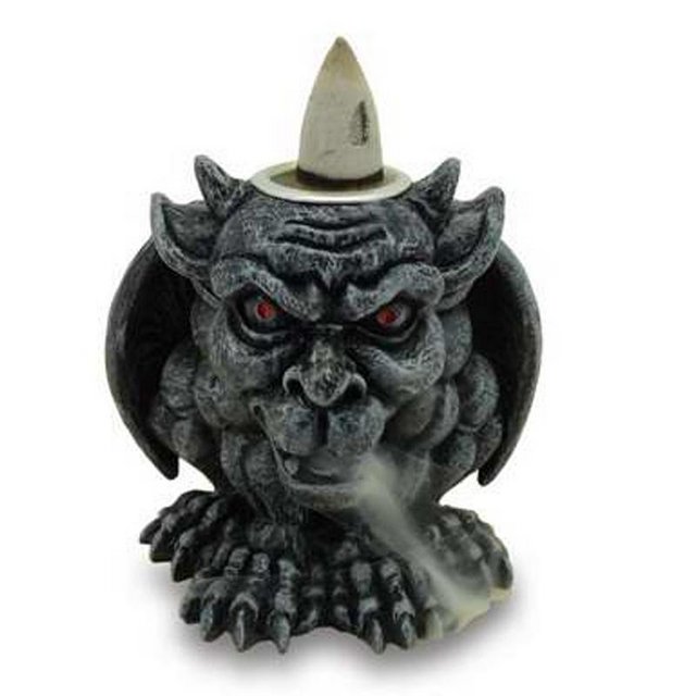 Preview of the first image of Backflow Incense Burner - Gargoyle.  Free  Postage.