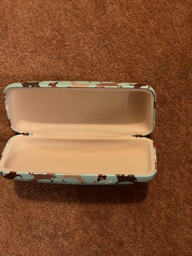 Image 3 of Glasses Case with dog prints As New
