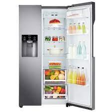 Preview of the first image of LG AMERICAN DARK GRAPHITE FRIDGE FREEZER-WATER & ICE-BARGAIN.