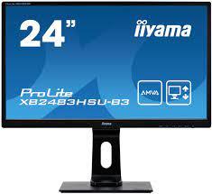 Preview of the first image of IIYAMA PROLITE 24" BLACK LCD MONITOR-BUILT IN SPEAKERS-FAB.