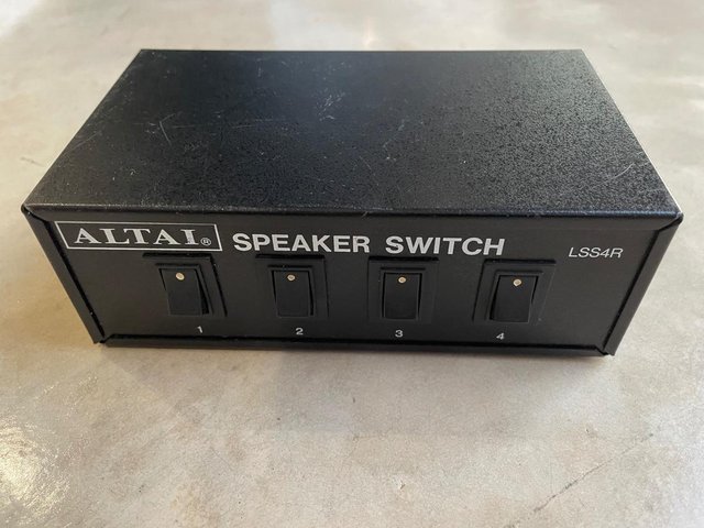 Preview of the first image of Speaker Switch Altai 4 Way LSS4R.