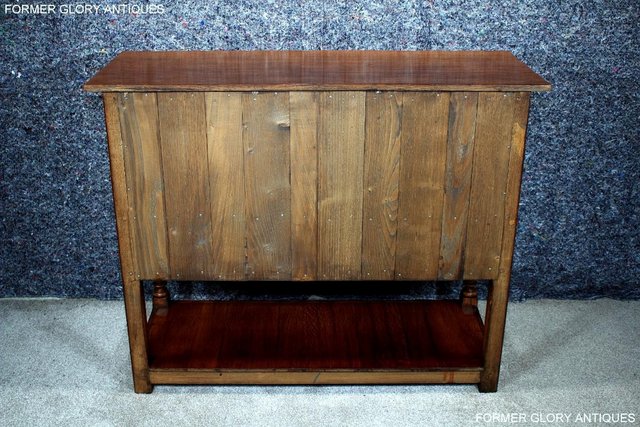 Image 8 of TITCHMARSH AND GOODWIN HALL CREDENCE CABINET SIDEBOARD
