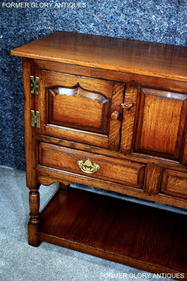 Image 16 of TITCHMARSH AND GOODWIN HALL CREDENCE CABINET SIDEBOARD