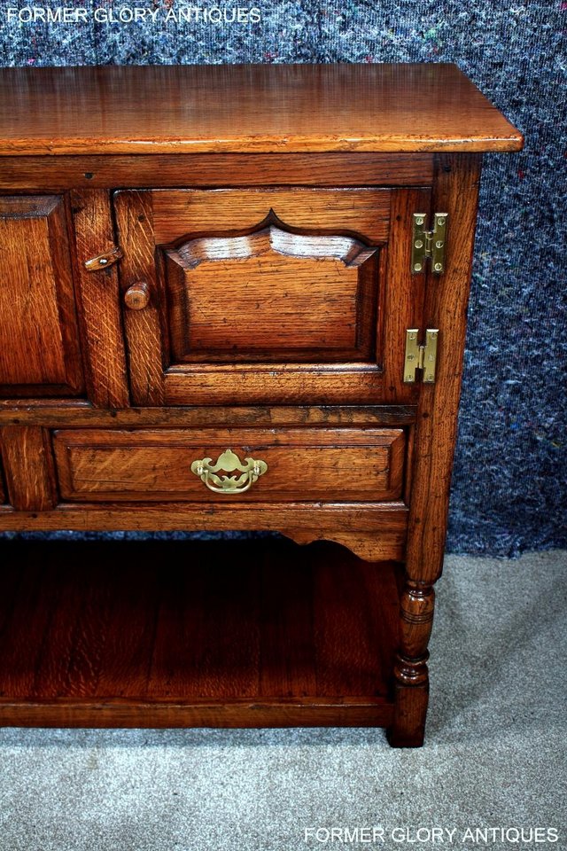 Image 17 of TITCHMARSH AND GOODWIN HALL CREDENCE CABINET SIDEBOARD
