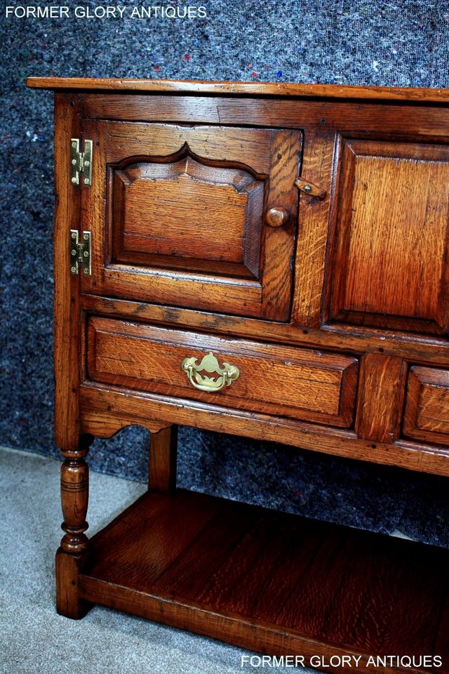 Image 26 of TITCHMARSH AND GOODWIN HALL CREDENCE CABINET SIDEBOARD